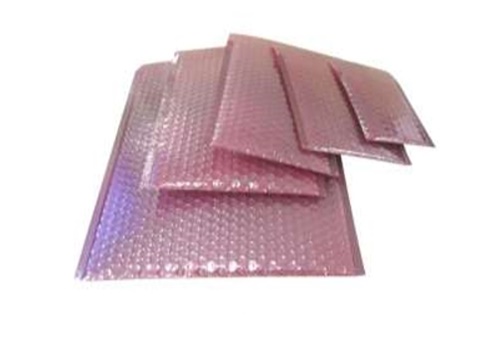 ถุงสีชมพูกันไฟฟ้าสถิต ถุงกันไฟฟ้าสถิต Bubble shielding bags 